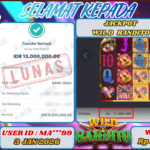 BUKTI WITHDRAW YOWESWD KEMENANGAN JACKPOT DI SLOT WILD BANDITO